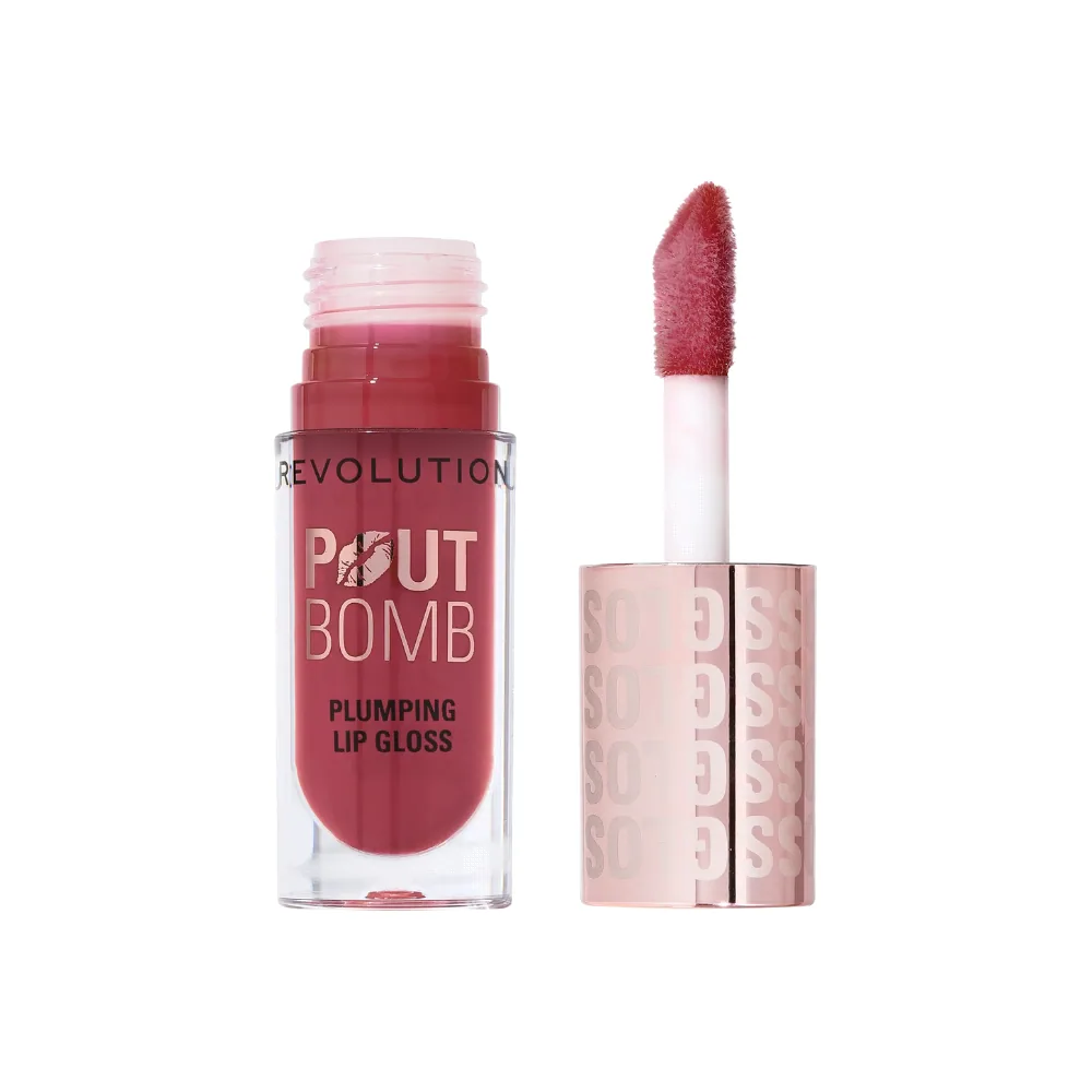 Revolution Wild Mauve Pout Bomb Gloss 4.6ml