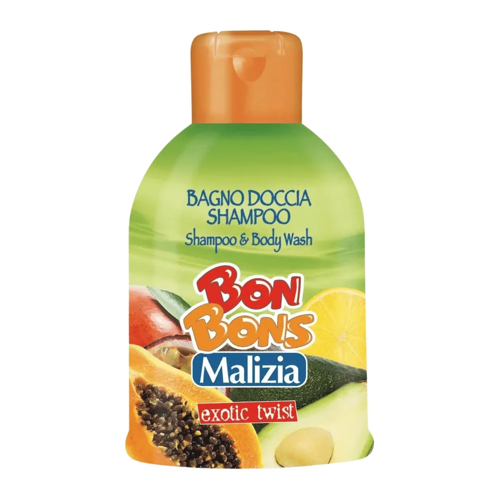 Malizia Bonbon Shampoing & Gel De Douche Vert