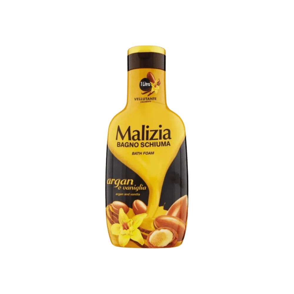 Malizia Gel Douche Argan Et Vanille 1l
