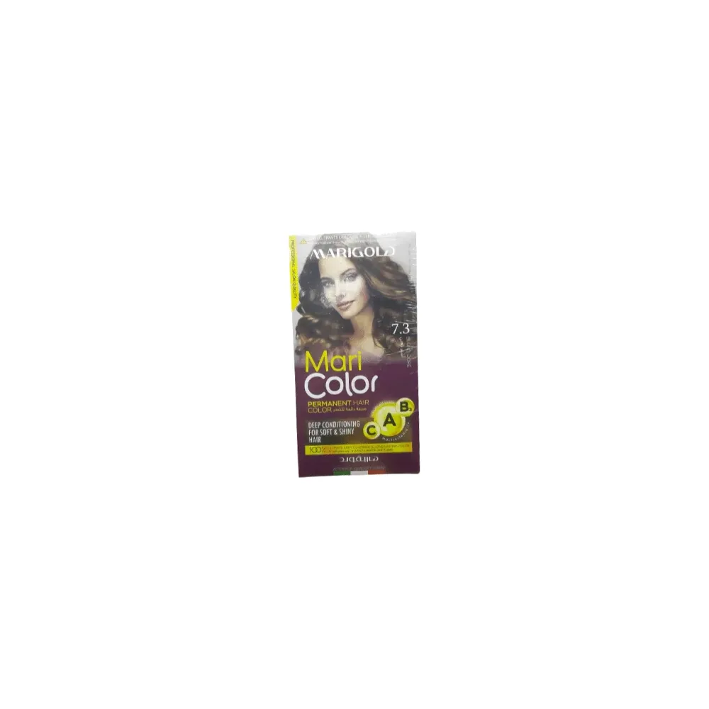 Mari Coloration Permanent Hair Color 7.3 Blond Dore