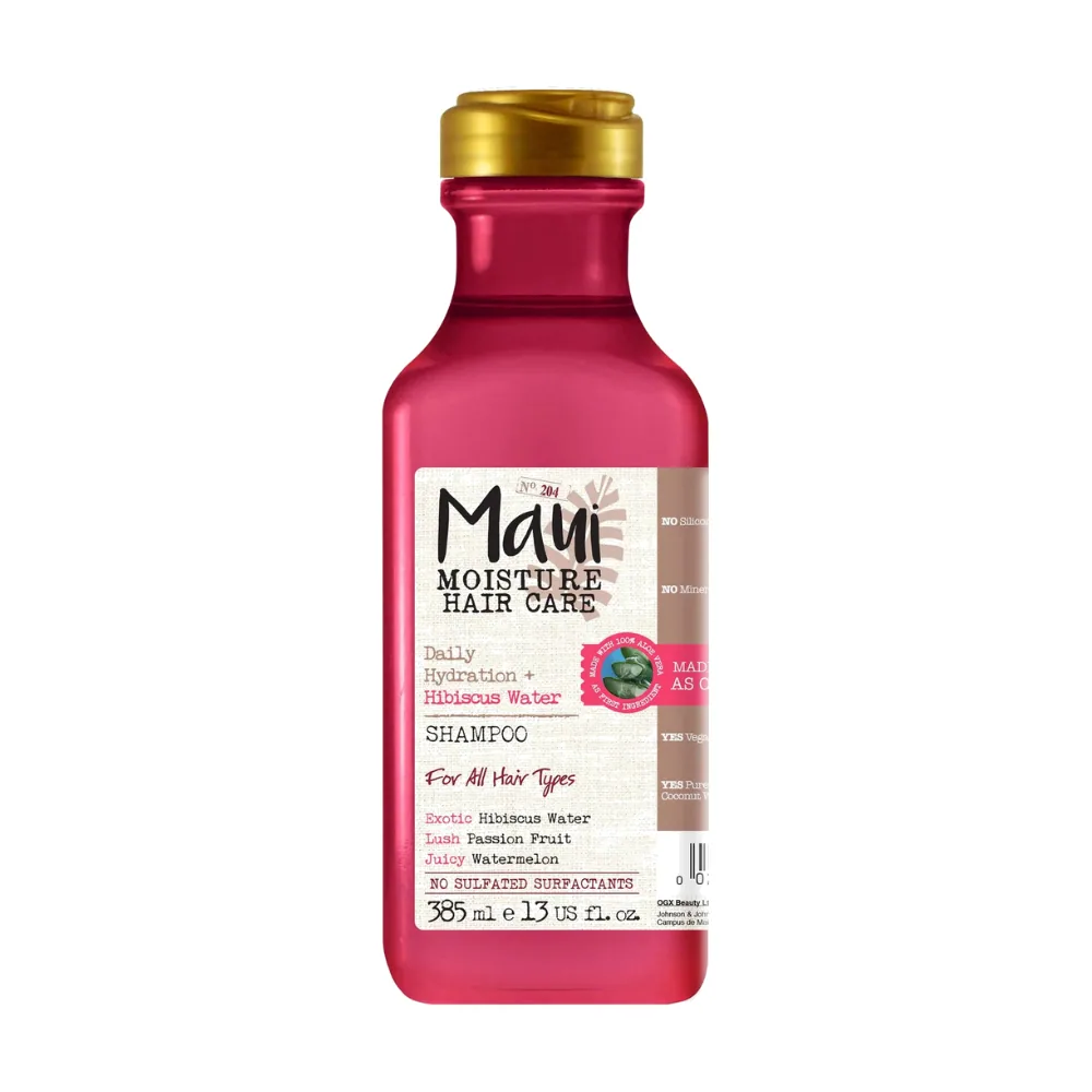 Maui Moisture Hair Care Daliy Hydratation Hibiscus Water Shampoo 385ml