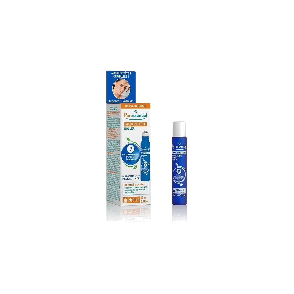 Maux de tête Roller puressentiel 10 ml