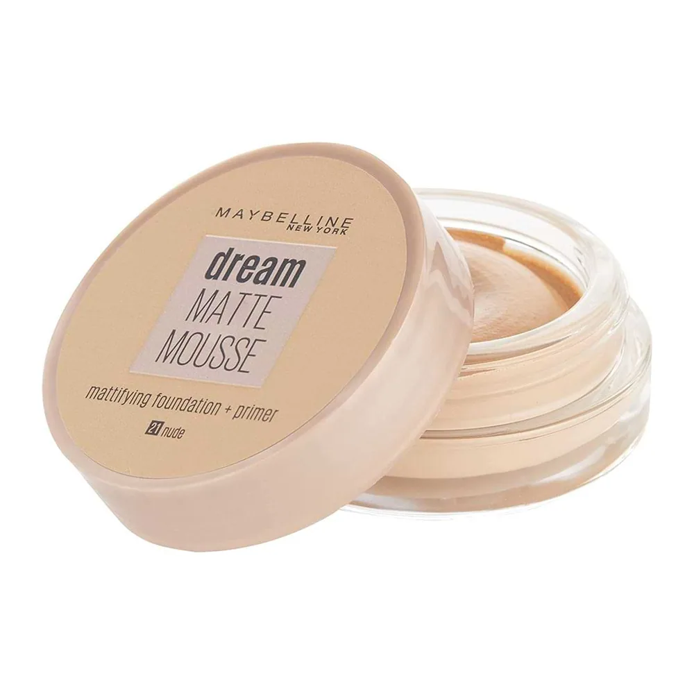 Maybelline Dream Matte Mousse Nude 21 Fond de Teint