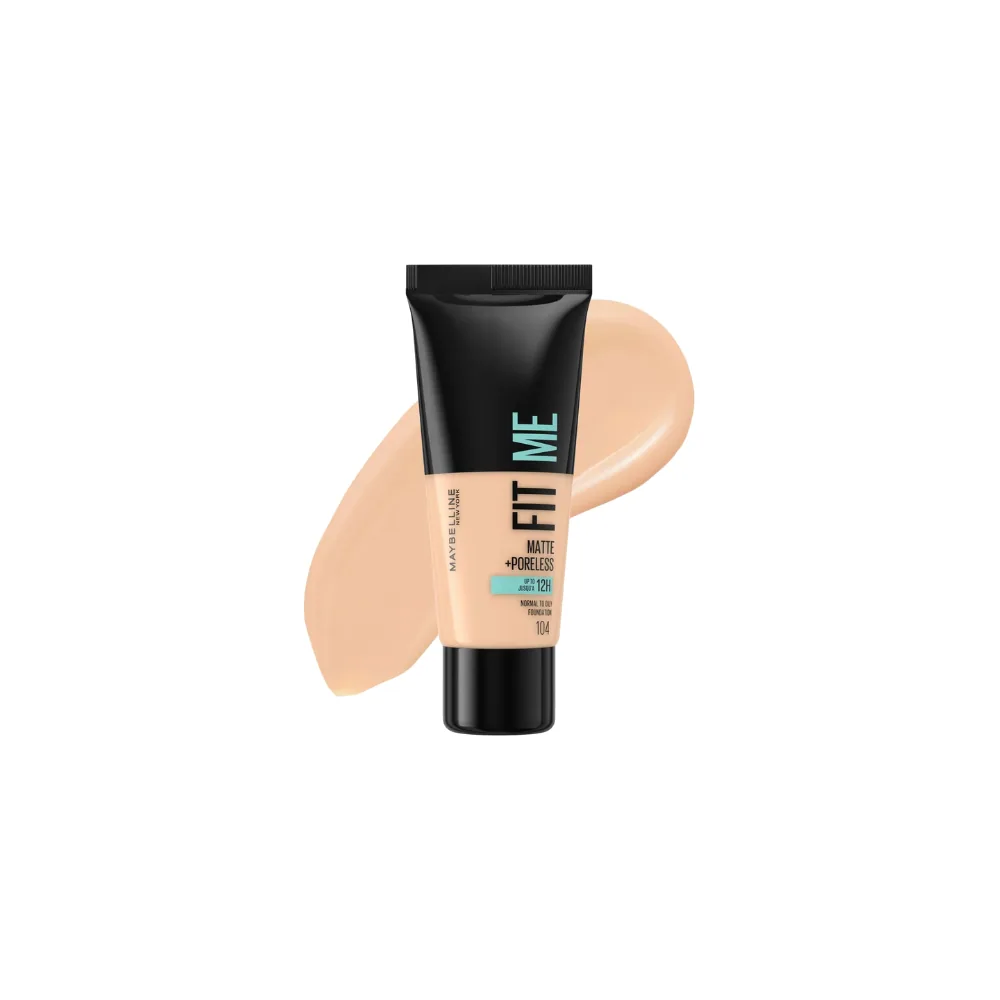 Maybelline Fdt Fit Me Matte Poreless 104 30ml