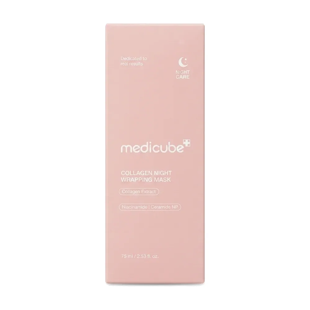 medicube – COLLAGEN NIGHT WRAPPING MASK – Hydratation et Anti-âge Nuit – 75 ml