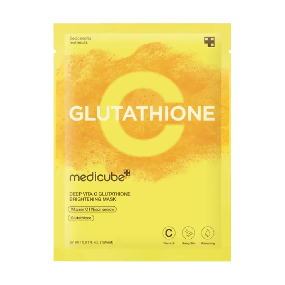 MEDICUBE DEEP VITA C GLUTATHIONE BRIGHTENING MASK 27ml