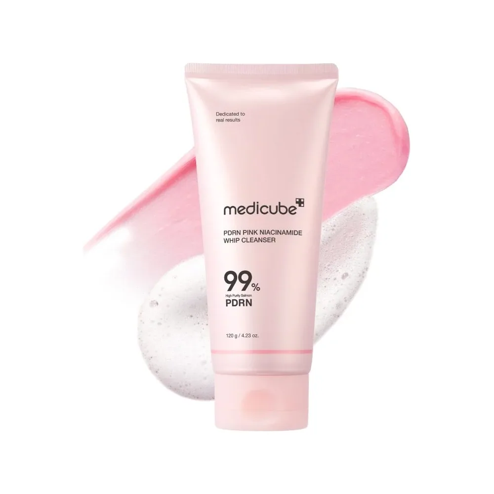 Medicube PDRN Pink Niacinamide Whip Cleanser