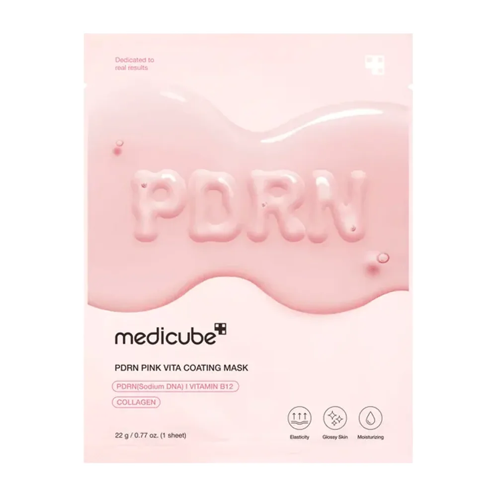 MEDICUBE PDRN PINK VITA COATING MASK 22g