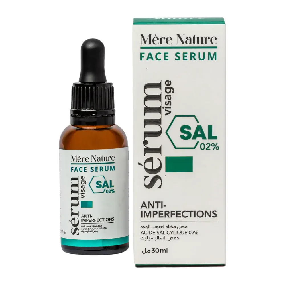Mere Nature Face Serum Acide Salicylique 02%