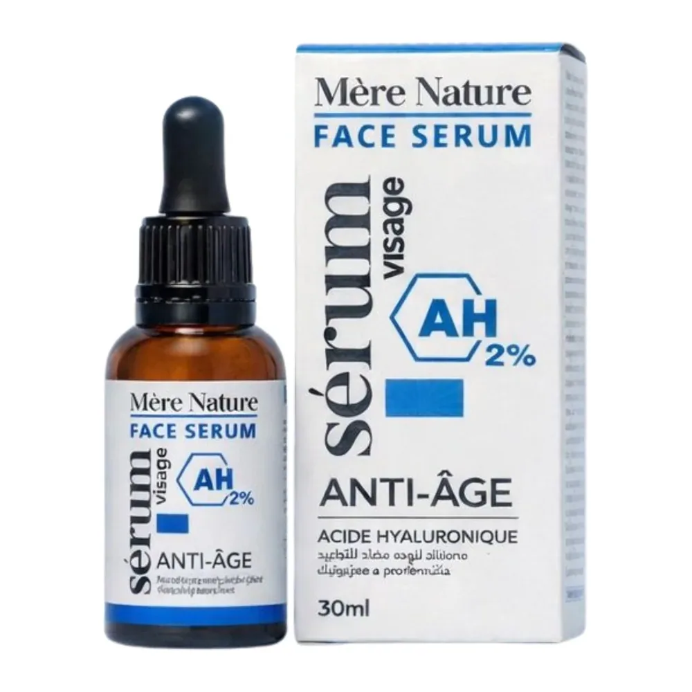 Mere Nature Soin De La Peau Serum Visage Anti-Age Acide Hyaluronique