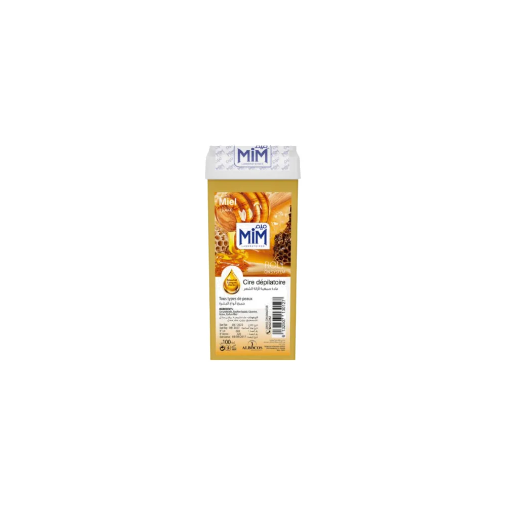 Mim Cire Depilatoire Roll on Miel 100ml