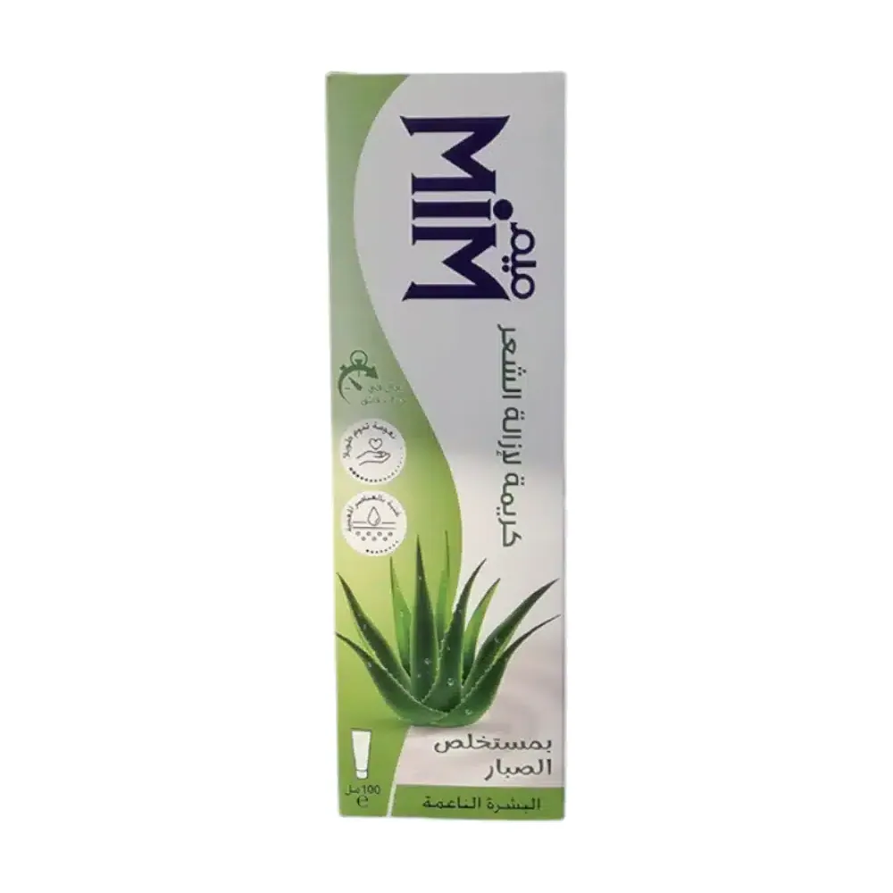Mim Crème Depilatoire Peau Douce Aloe Vera 100ml