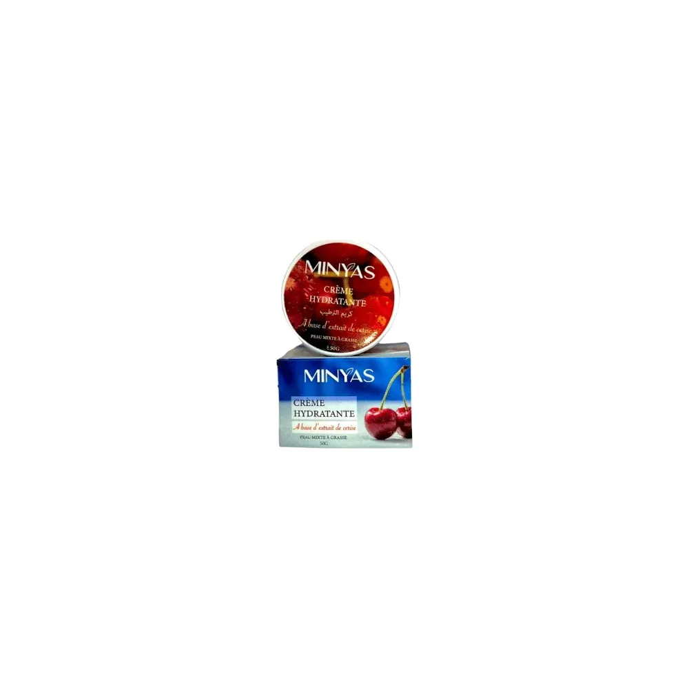 Minyas Creme Hydratante A Base D’Extrai De Cerise