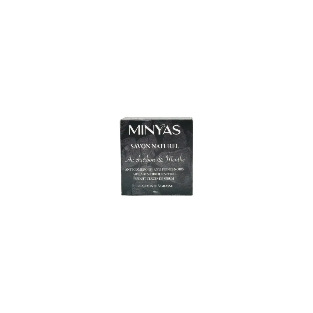 Minyas Savon Natutel Au Charbon De Menth