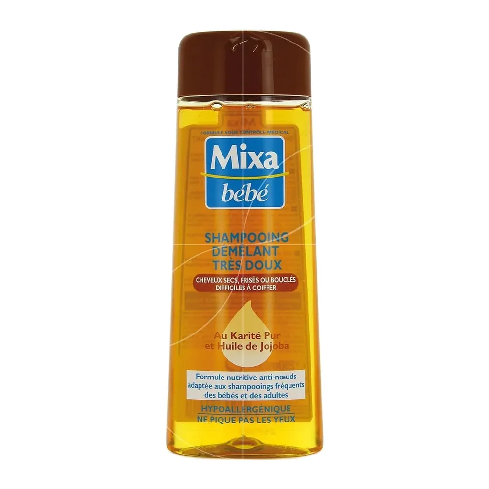 Mixa Bébé Shampoing dméllant trés doux 250ml