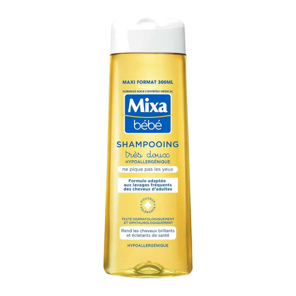 Mixa Bébé Shampoing Trés Doux Hypoallergénique 300ml