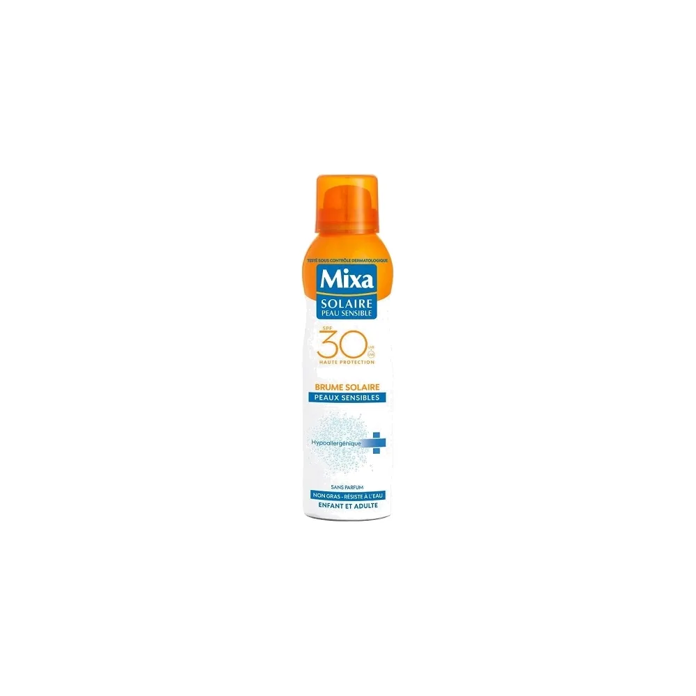 Mixa Brume Solaire SPF +30 – Peaux sensibles