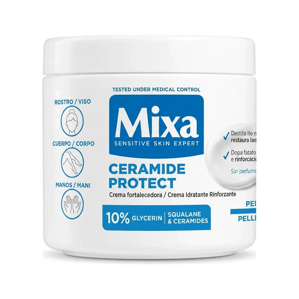 Mixa – Ceramide Protect – Protection et Hydratation Intense – Non visible