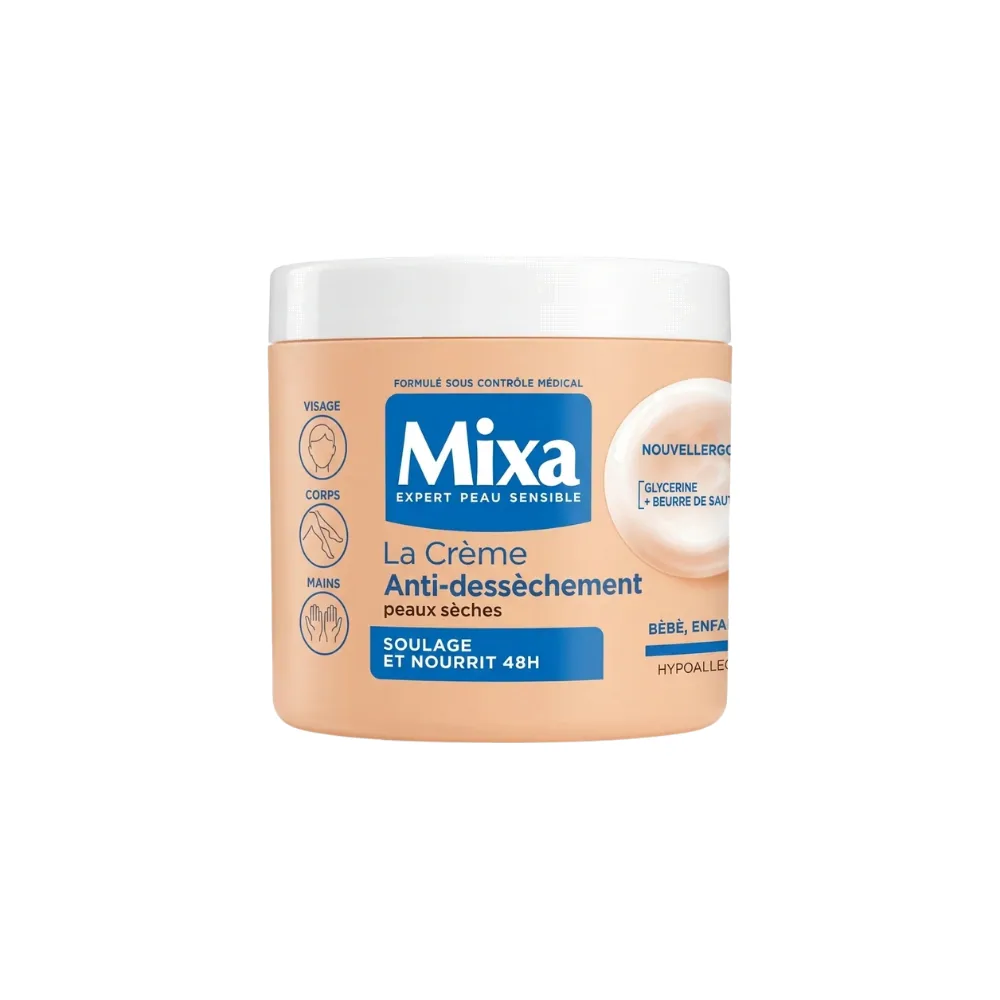 Mixa Crème Anti Dessèchement Peaux Seches 400ml