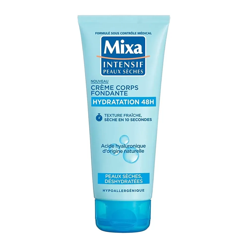 Mixa Crème Corps Fondante Hydratation 48H Peaux Sèches-Déshydratées 100ml