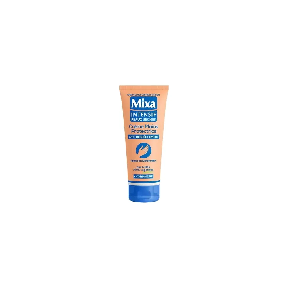 Mixa Crème Mains Protectrice – Apaise et Hydrate la Peau – Glycérine – 100ml