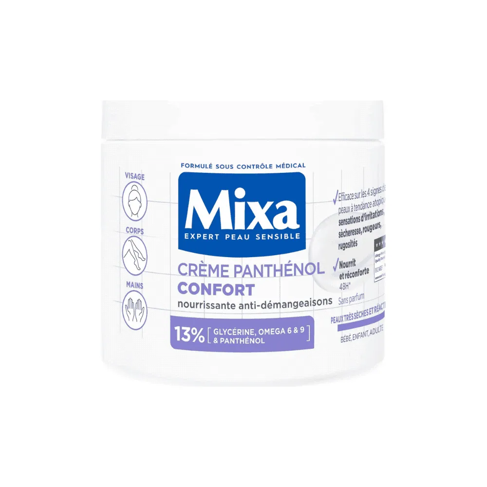 Mixa Crème Panthenol Confort Pot 400ml
