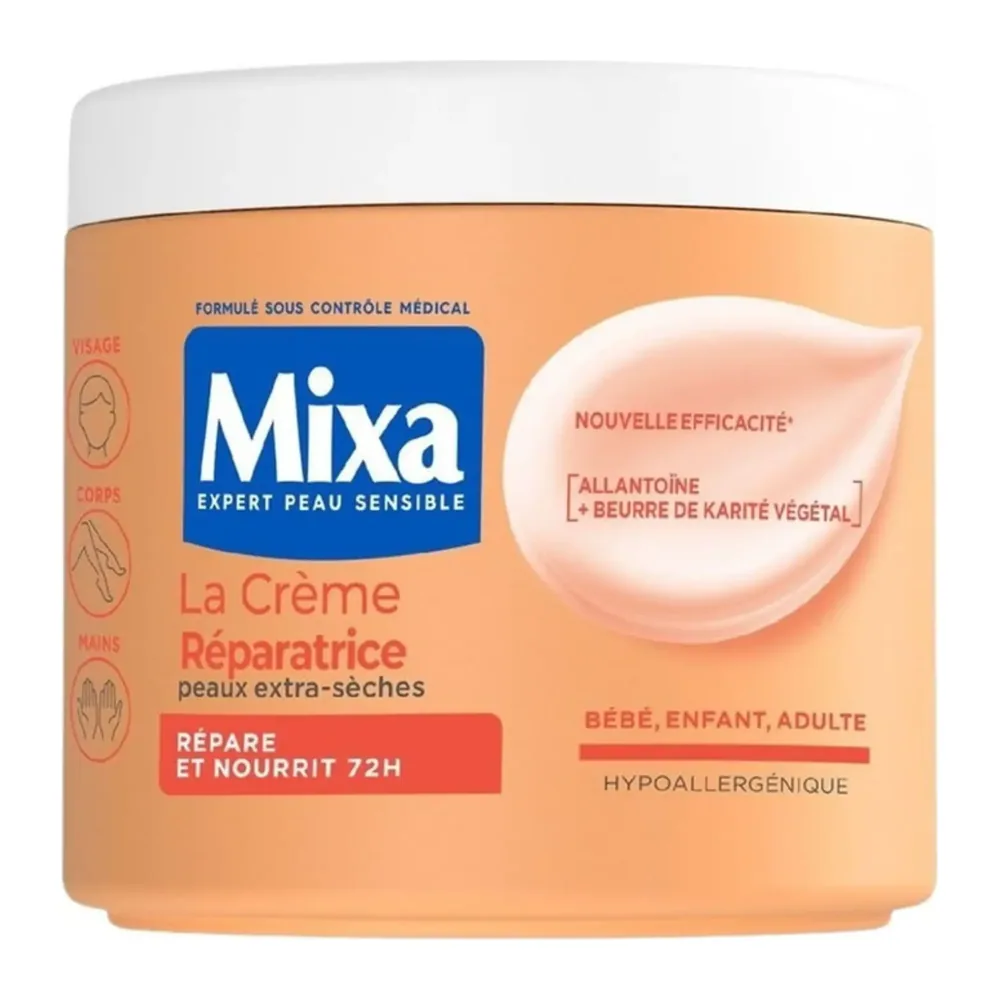 Mixa La Creme Reparatrice Peux Extra Seches 400Ml