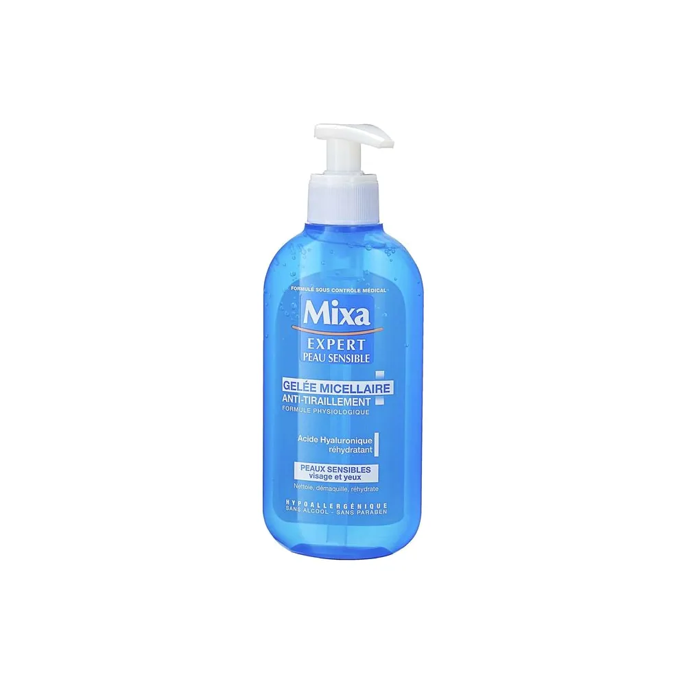 MIXA Gelée Micellaire Anti-Tiraillement a l’acide hyaluronique
