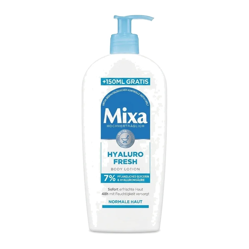 Mixa – Hyaluro Fresh Body Lotion – Hydratation 48h – +150ml GRATIS