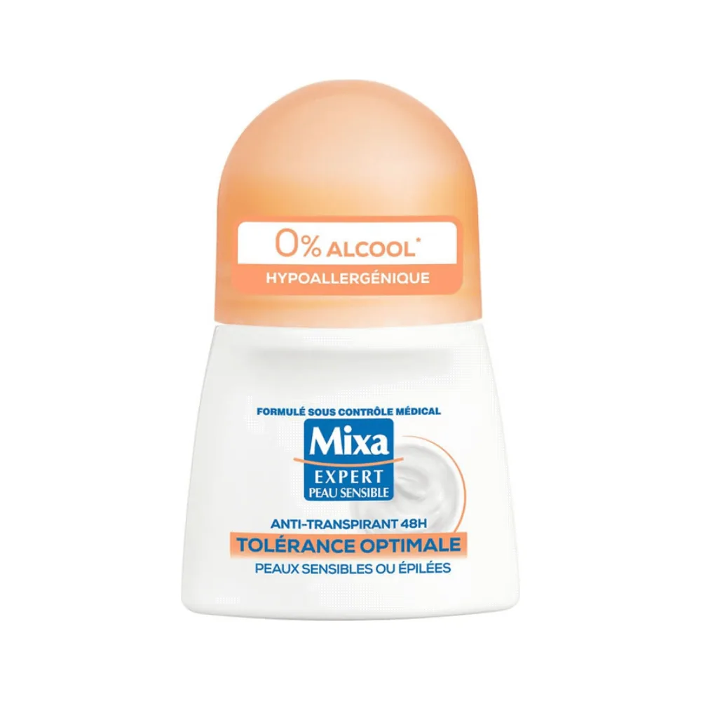 Mixa Roll on Anti Transpirant 48h Tolérance Optimale 50ml