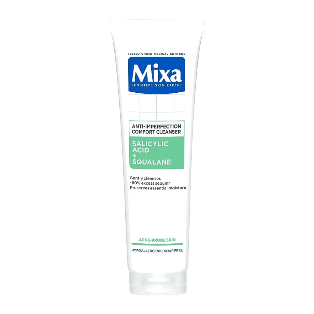 Mixa Salicylic Acid + Squalane Gel Nettoyant 150ml