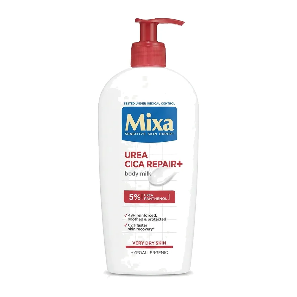 Mixa – Urea Cica Repair+ Body Milk – Réparation intense & Apaisement – 400 ml