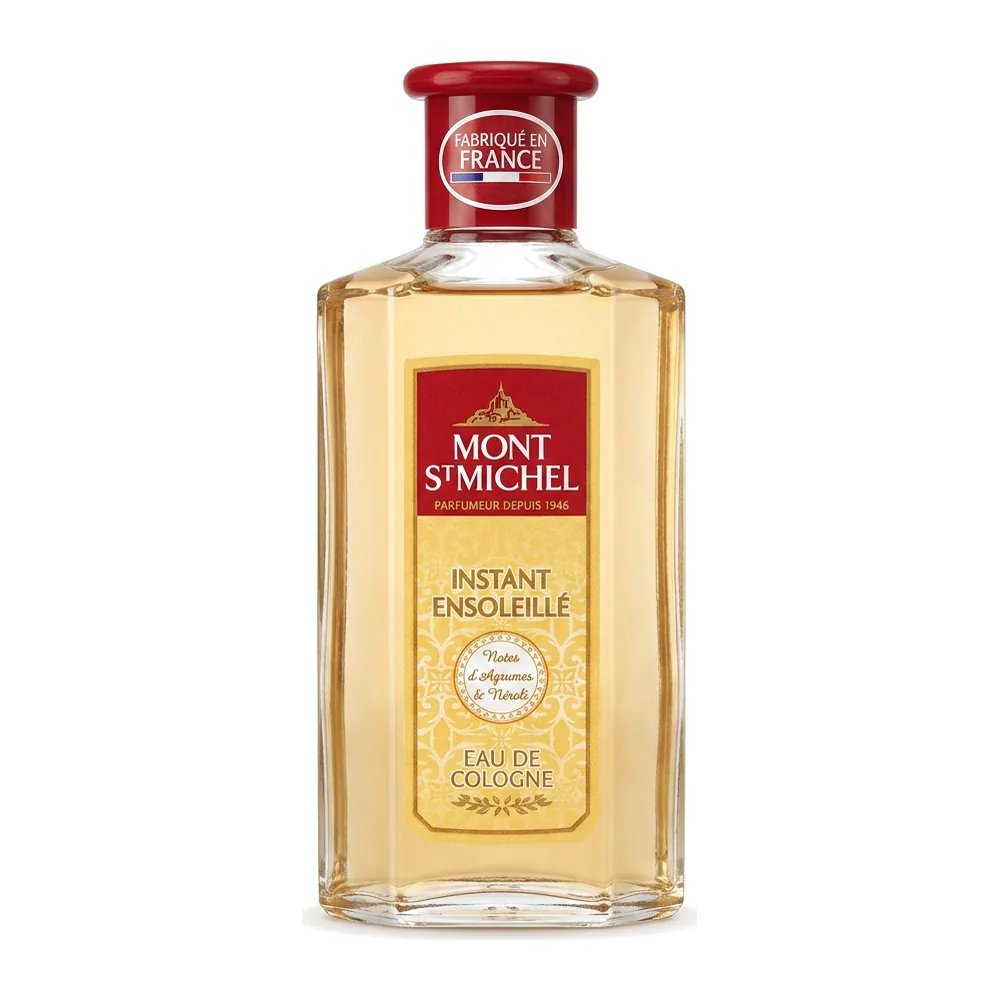 MONT ST MICHEL – INSTANT ENSOLEILLÉ EAU DE COLOGNE – Senteur estivale et boisée – 200ml
