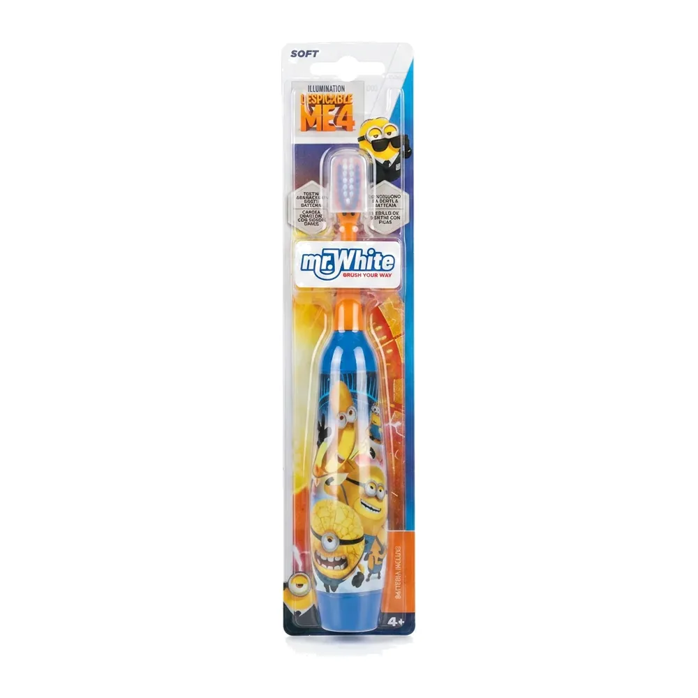 mr.White – BRUSH YOUR WAY – Brosse à dents douce – 1 unité