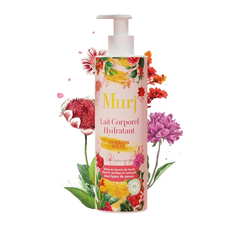 Murj Lait Corporel Hydratant Passion D’Ete