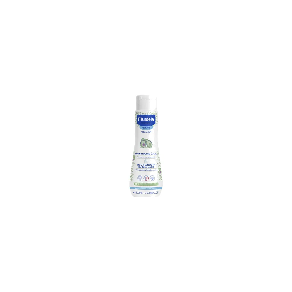 Mustela Bain Mousse Eveil bébé à l’avocat BIO