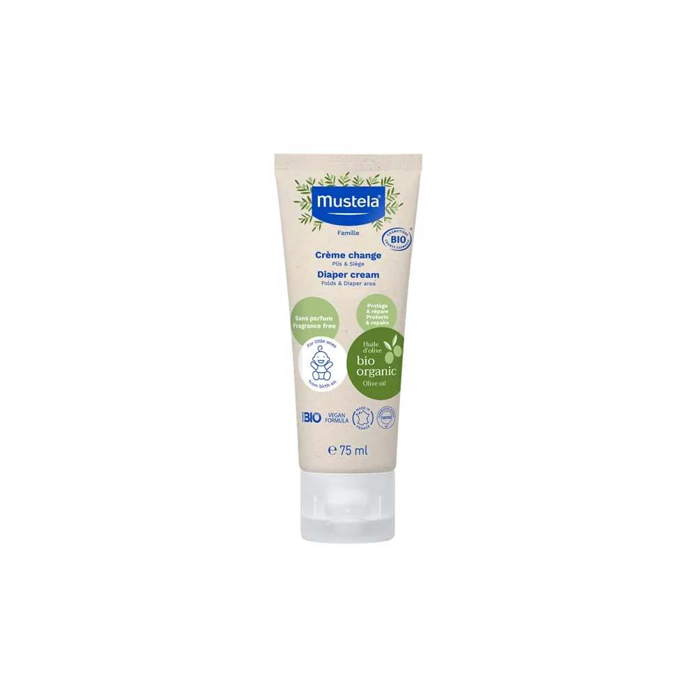 MUSTELA Crème de change huile d’olive bio organic 75 ml