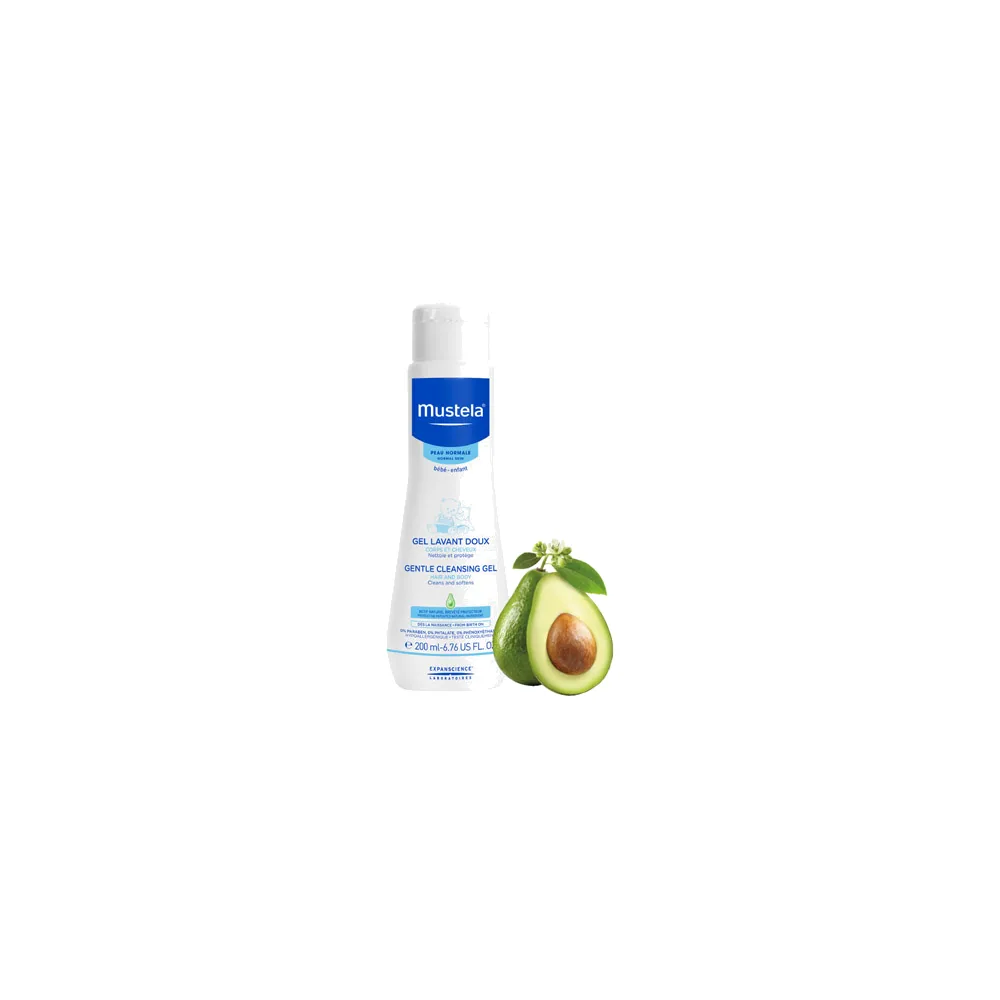 Mustela Gel lavant doux corps & cheveux 200ml