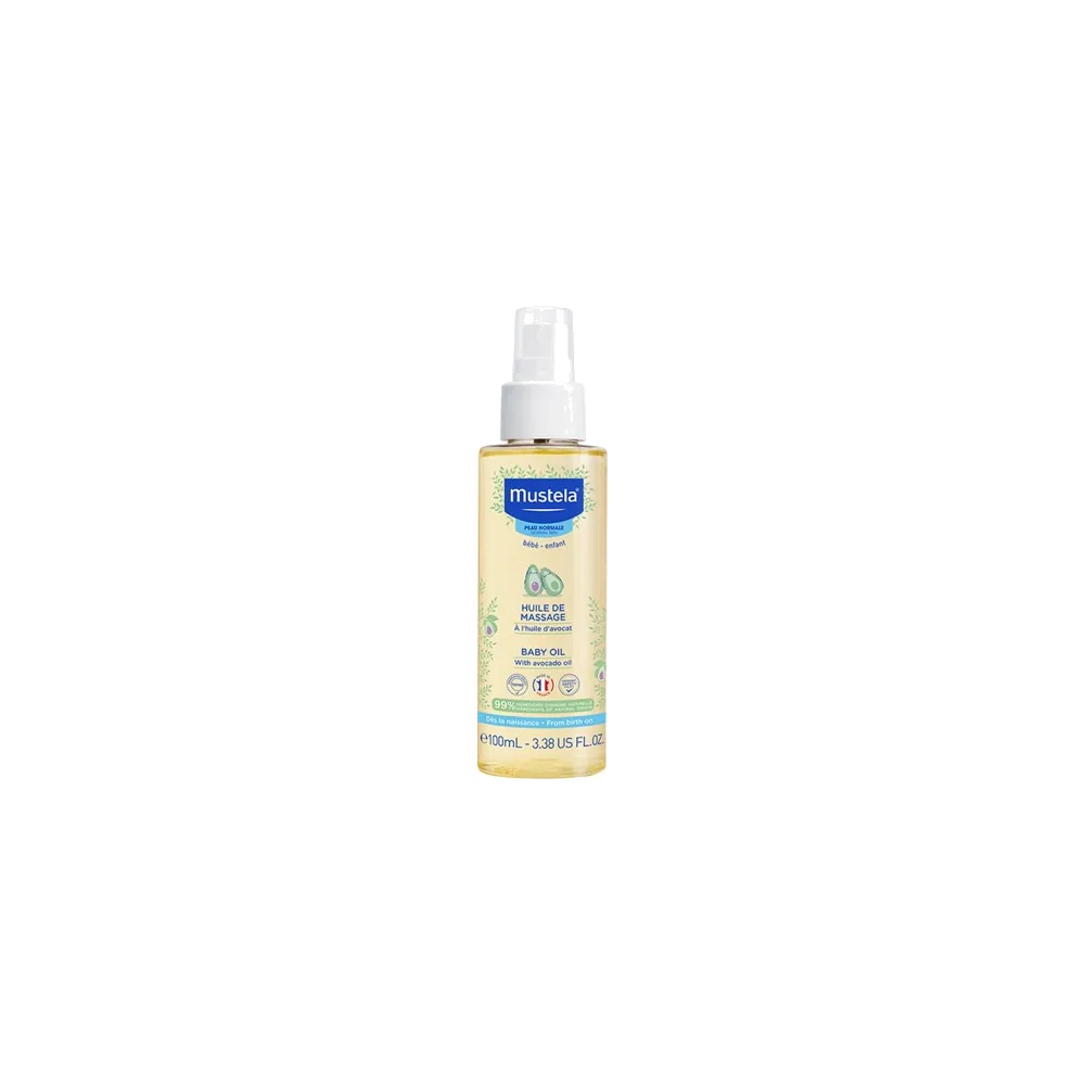 Mustela Huile de massage Bébé à l’huile de l’avocat 100ml