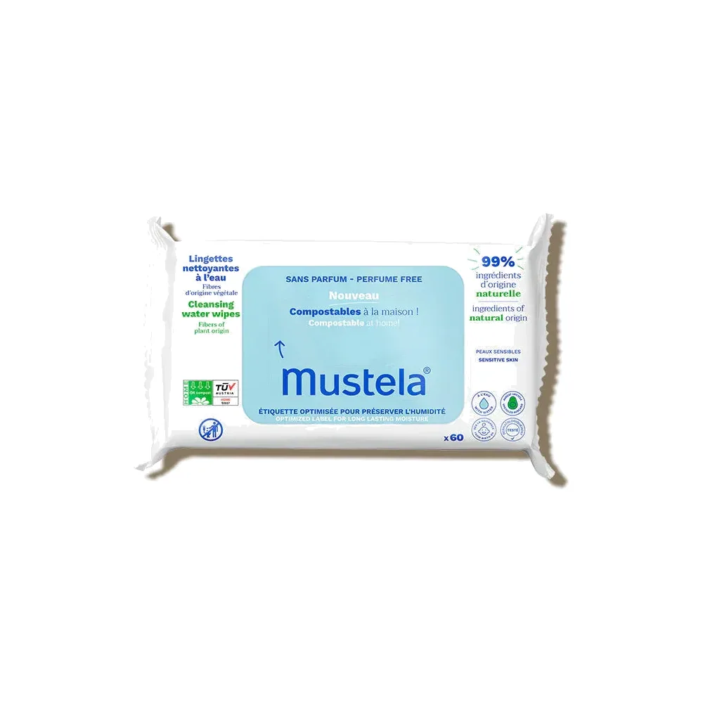 Mustela Lingettes à L'eau