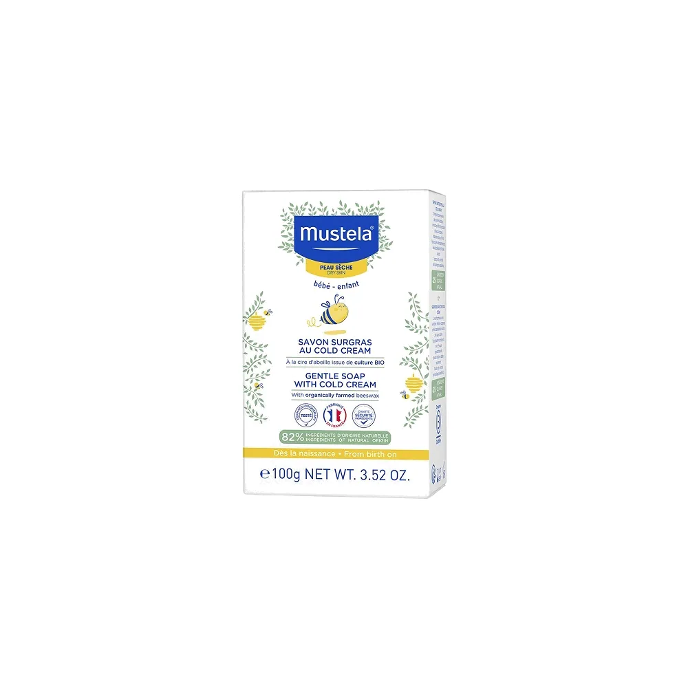 Mustela savon surgras au cold cream 100 g