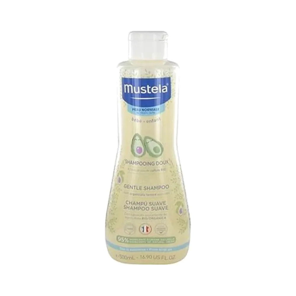 Mustela Shampoing doux bébé à l’avocat BIO.