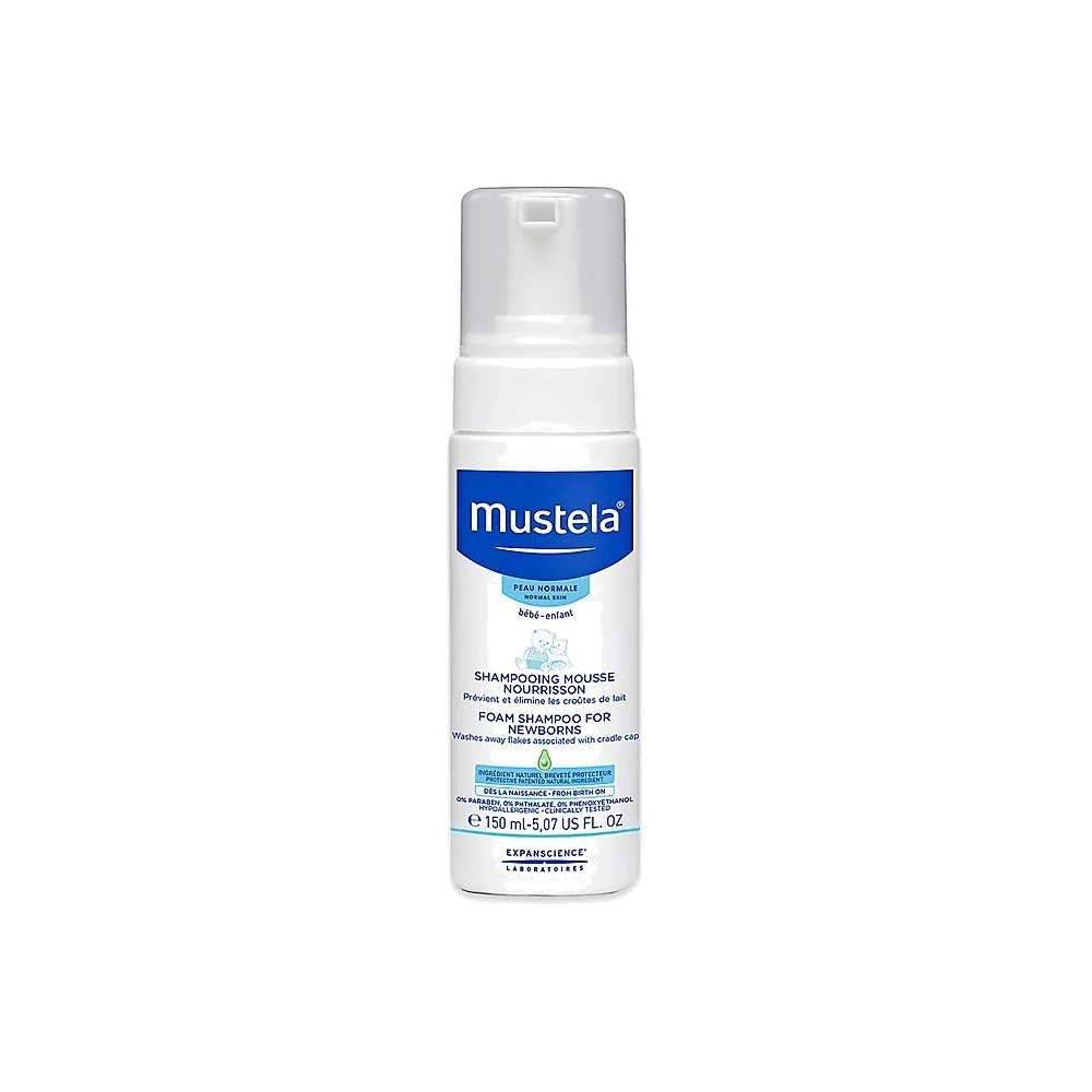 Mustela Shampoing Mousse Nourrisson Croutes De Lait 150ml