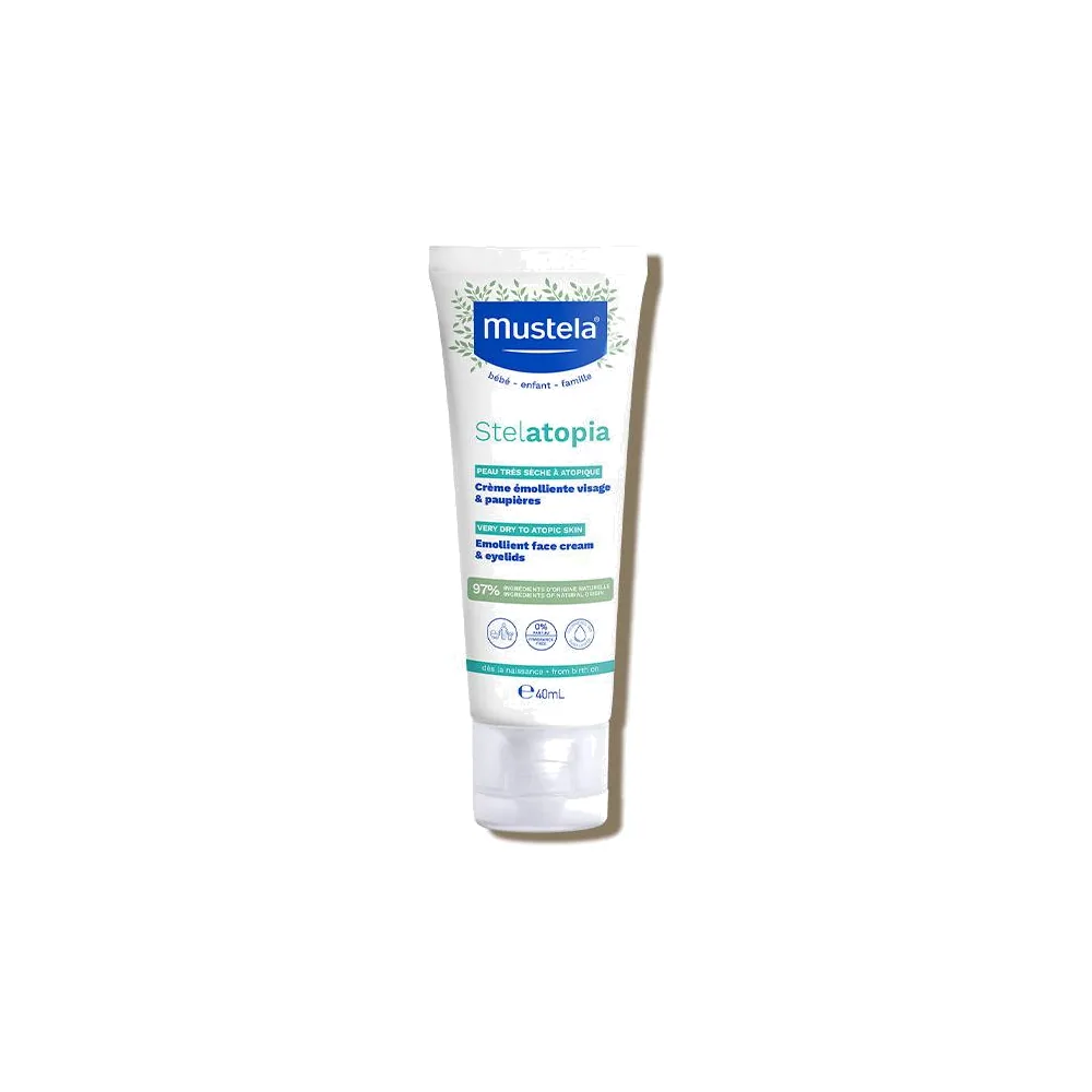 Mustela STELATOPIA Crème émolliente visage & paupières 40ml