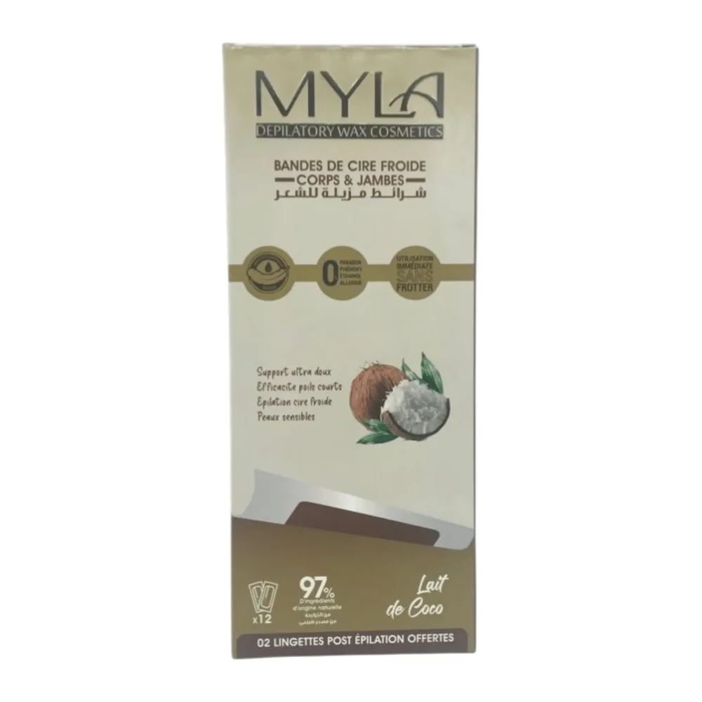 Myla Bande De Cire Froide Corps Et Jambe Coco