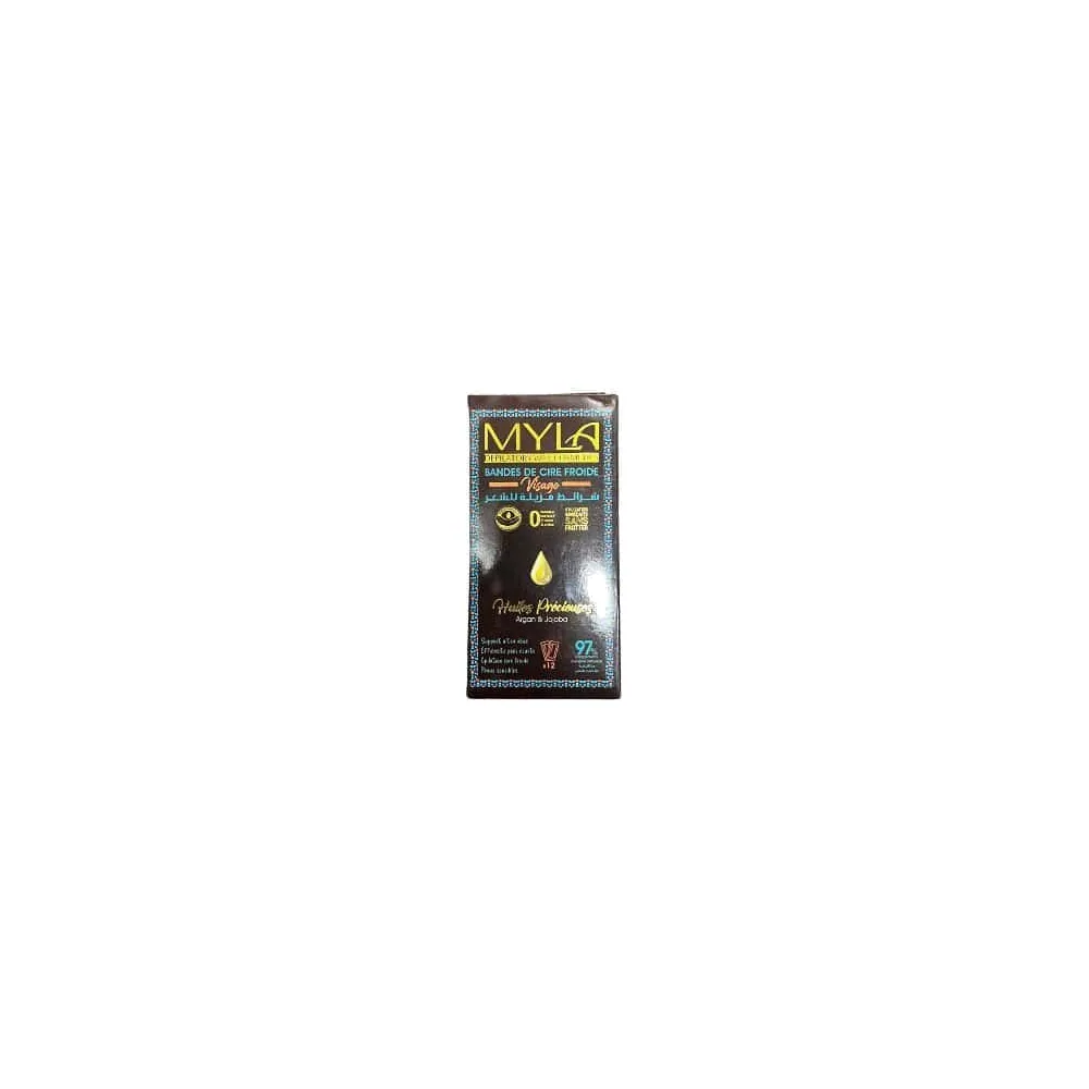Myla Bande De Cire Visage Huile Precieuse
