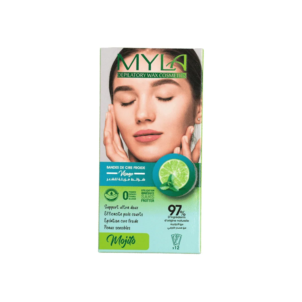 Myla Bandes De Cire Froide Corps&jambes Mojito 12pcs