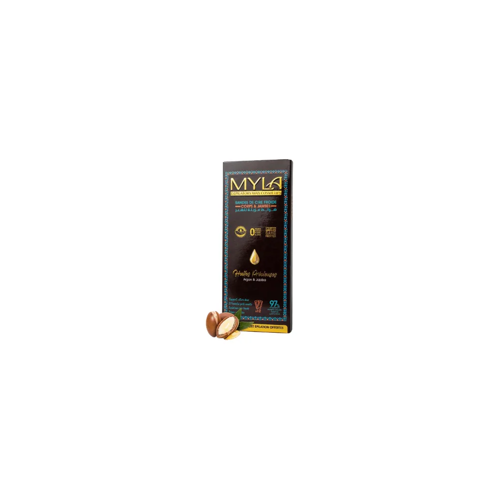 Myla Bands De Cire Froide Argan Et Jojoba