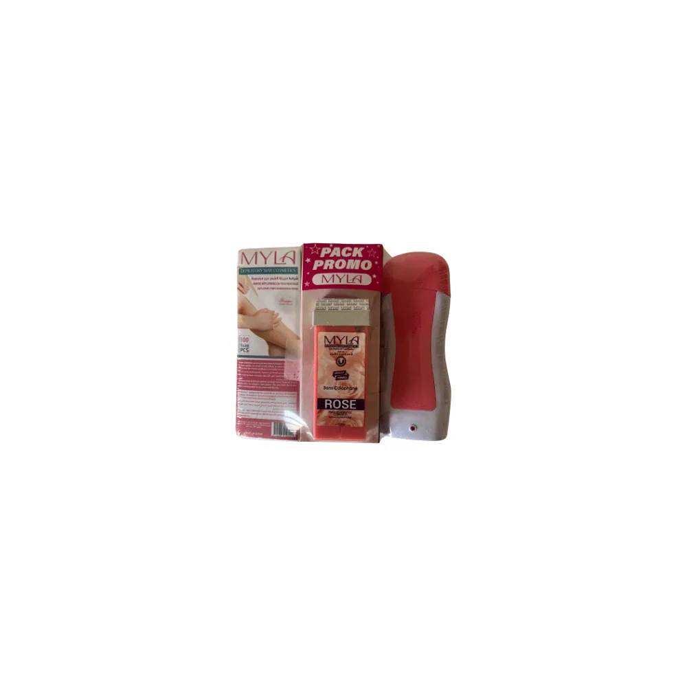 Myla Kit Epilation Appareil+Cartouche Recharge+ Bandelette