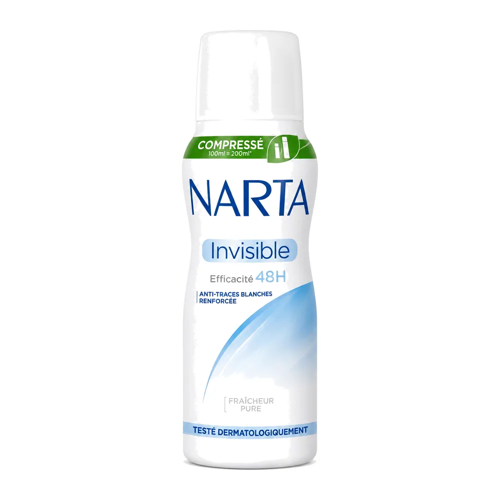 Narta Deo Invisible Compresse 48h 100ml